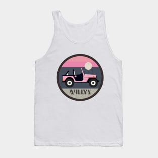 PInk sideview Tank Top